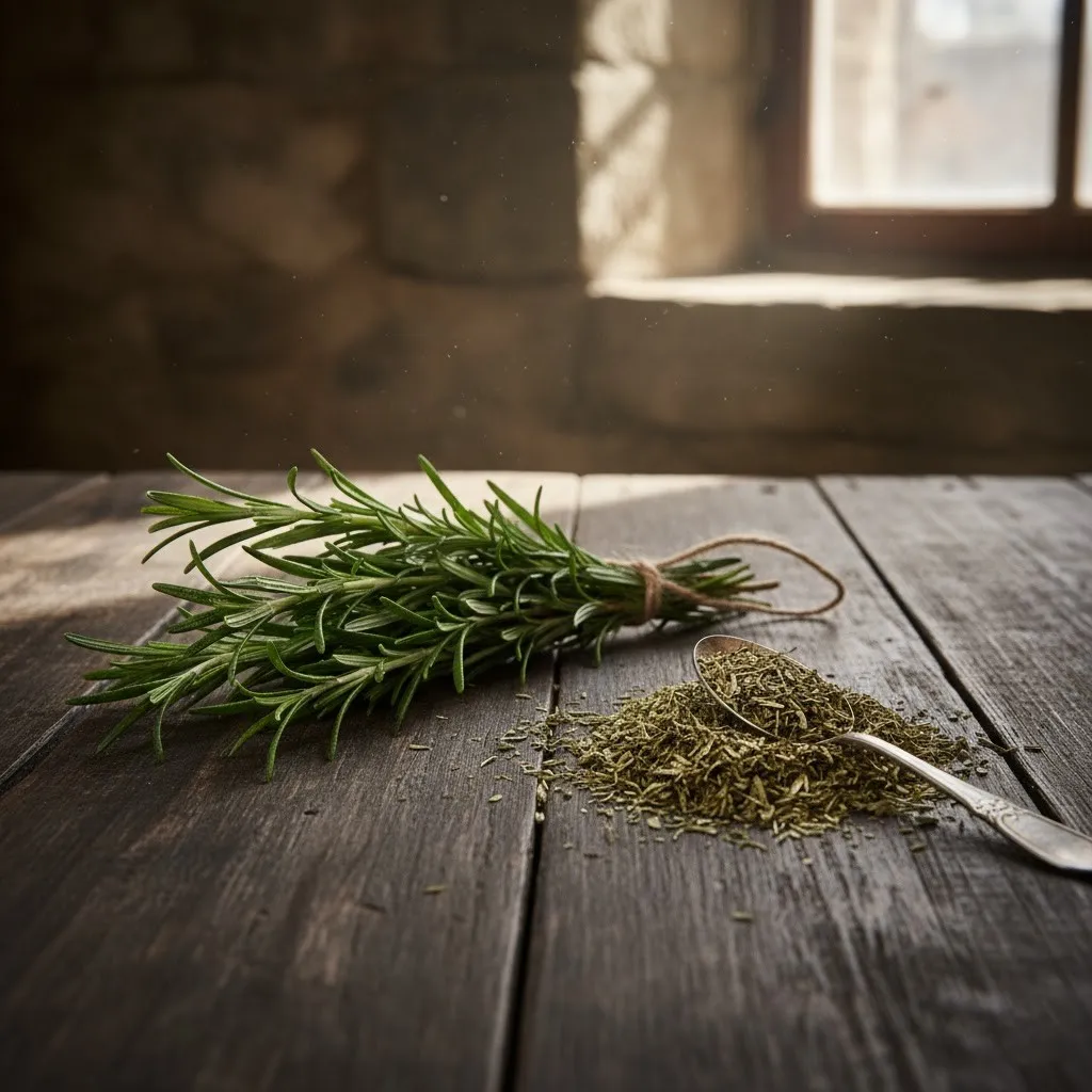 Δενδρολίβανο αποξηραμένο και τριμμένο