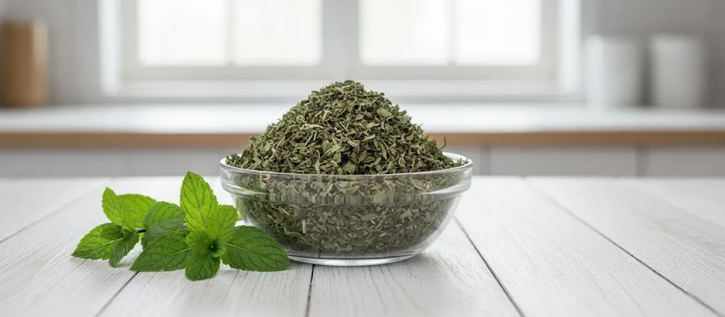 Δυόσμος αποξηραμένος και τριμμένος